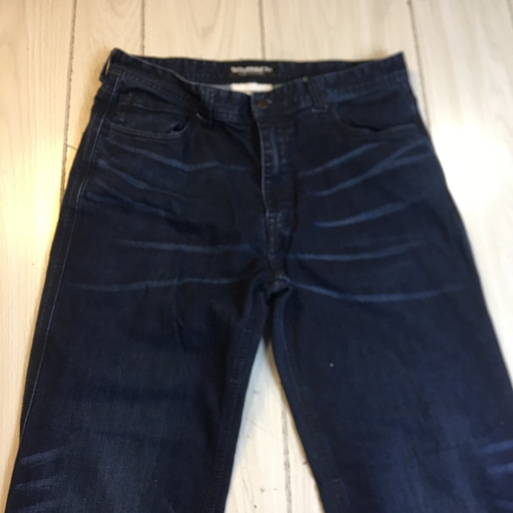 Wolverine Flame Resistant Jeans Men 36/34 (36/32.5)FR  Stretch Work Straight